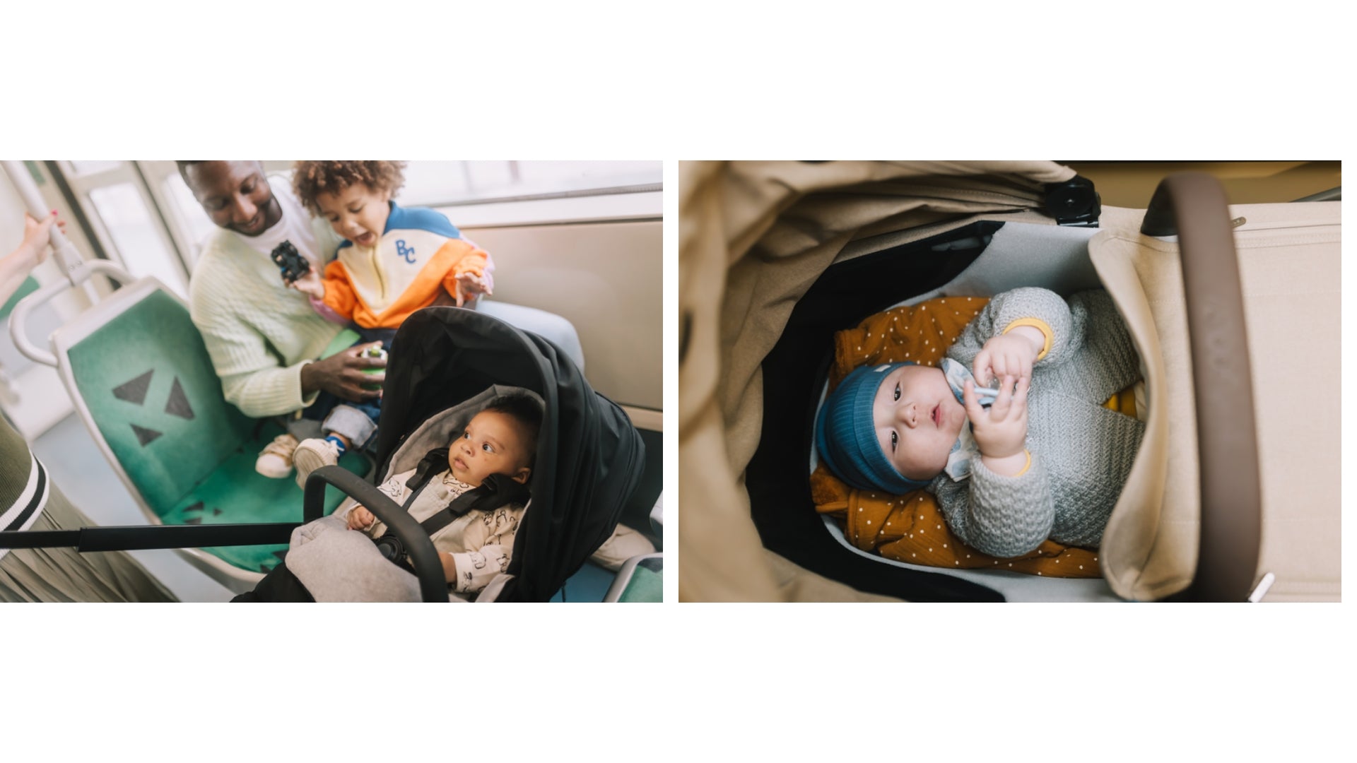 Joolz Hub 2 with fully reclined newborn seat and with cot attachment