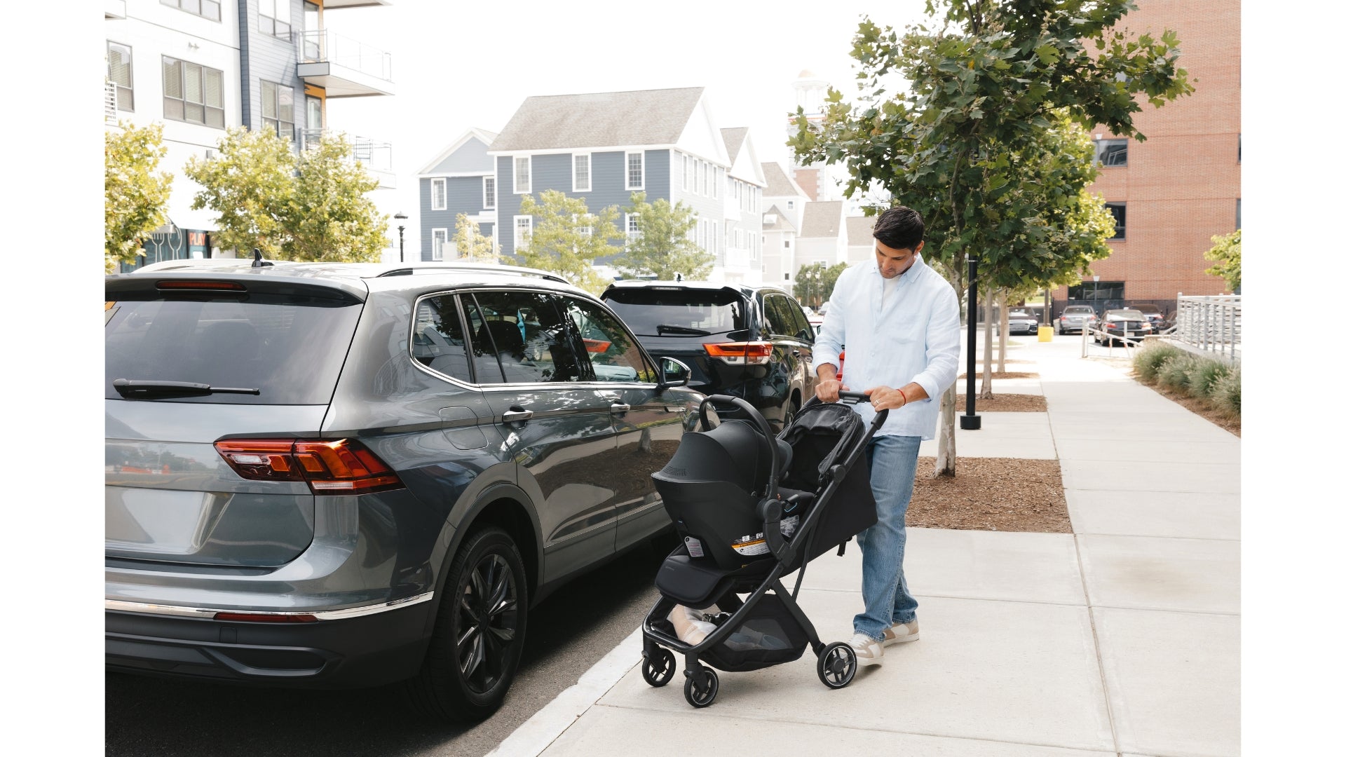 UPPAbaby Minu V3 with UPPAbaby Aria