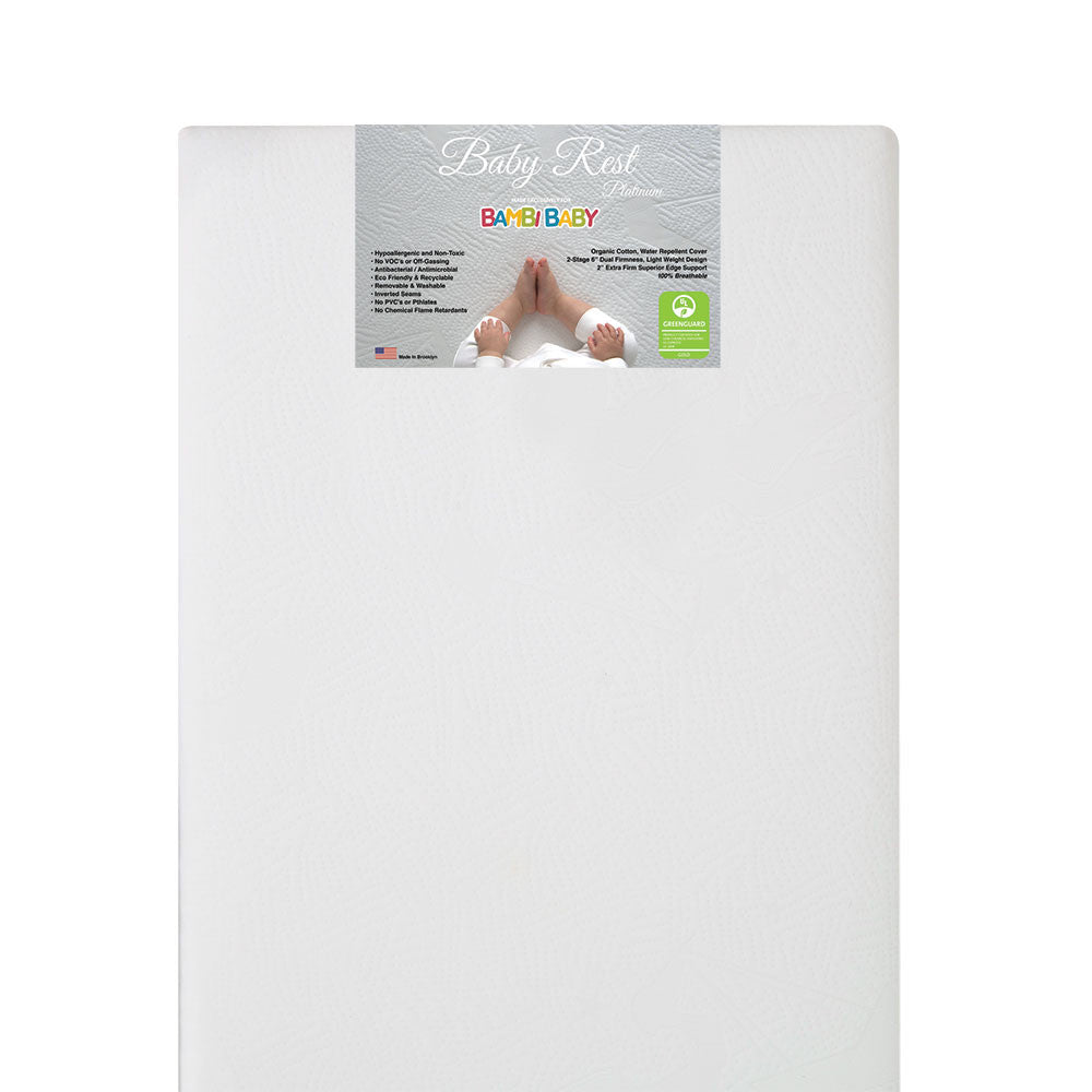 BabyRest Platinum 6" Foam Crib Mattress - Bambi Baby