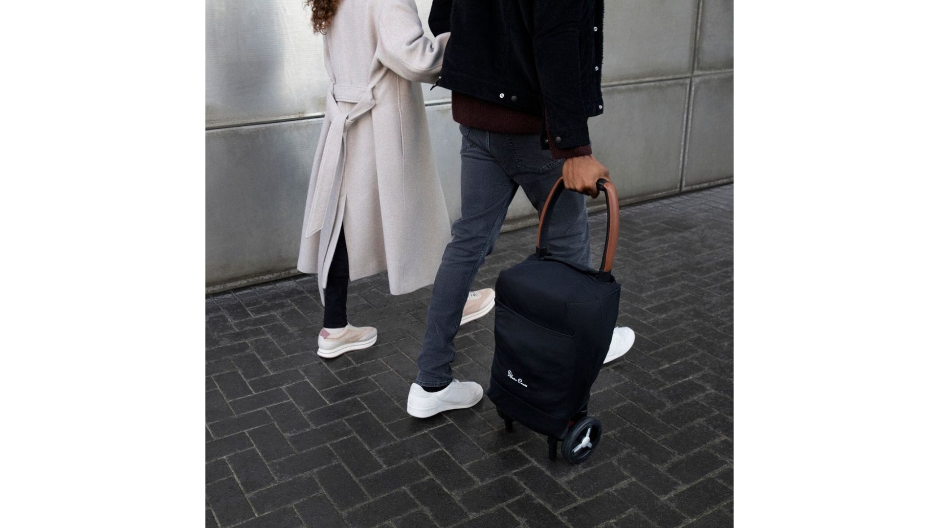 Silver Cross Jet 5 folded and trollied